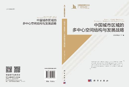 中国城市区域的多中心空间结构与发展战略 商品图3
