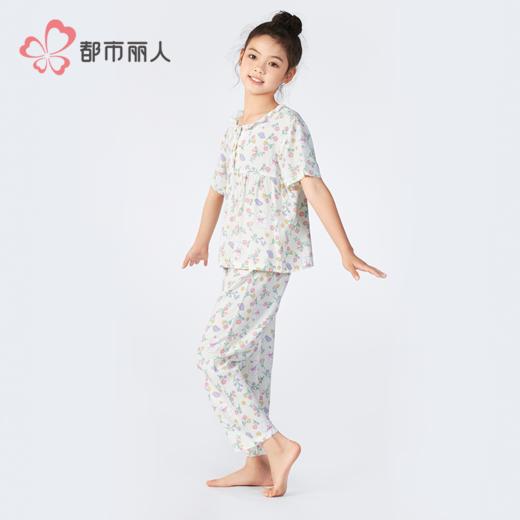 都市丽人童装梭织棉套装薄梭织人棉超值精选短袖类JHH2A1 商品图3