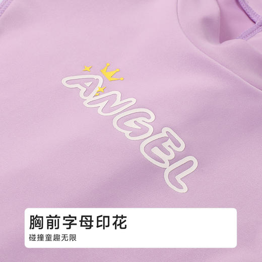 都市丽人女童连体泳衣薄半光涤泳布滨海休闲一体式泳衣JSH1A3 商品图5