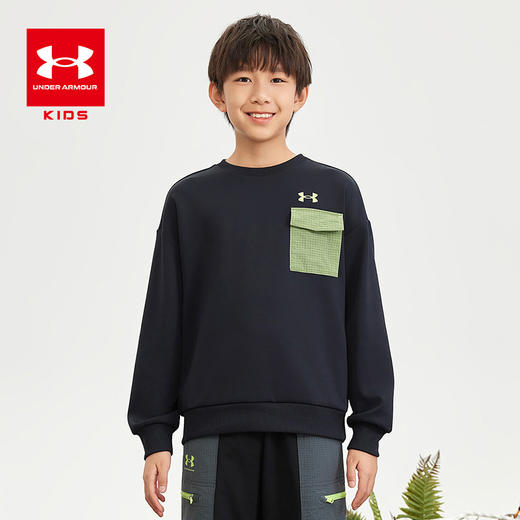 Under Armour安德玛儿童套头卫衣243103362 | 空气层面料、自然舒适 商品图0