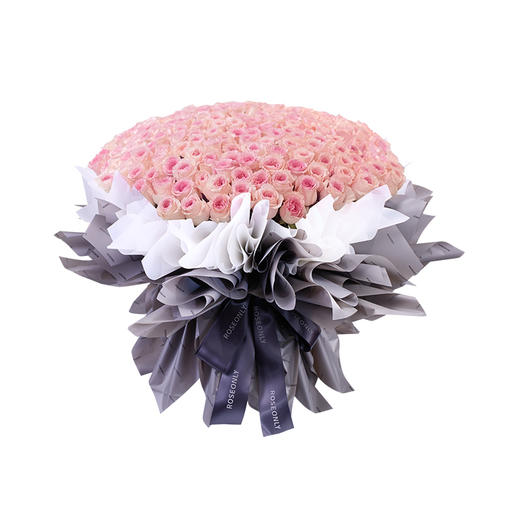 【高级定制鲜花】下单前请联系客服确认 ROSEONLY诺誓 鲜花玫瑰 钟情-手捧520支 199枝 送女友送老婆 商品图7