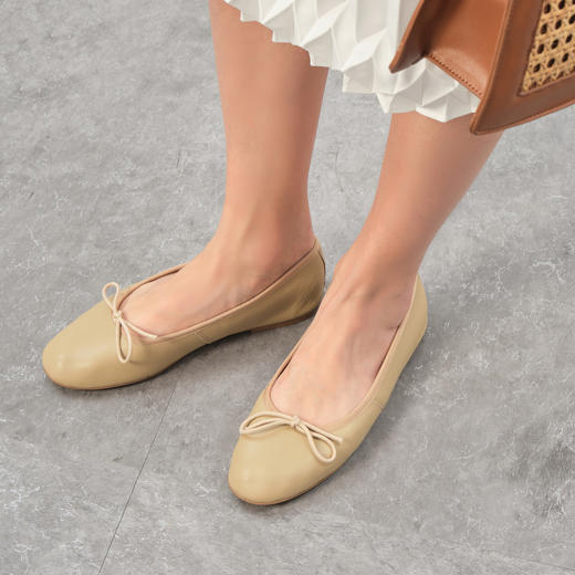 Julia Heuer 小羊皮芭蕾平底鞋 商品图4