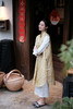 盛唐婧 |真丝宋锦花罗圆形花卉长马甲 商品缩略图5
