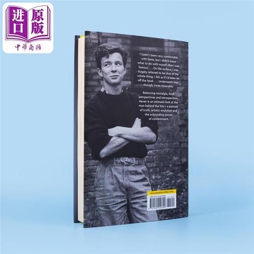 【中商原版】永不 英国知名流行情歌和舞曲男歌手瑞克艾斯利自传 Never The Autobiography 英文原版 Rick Astley 明星传记 商品图1