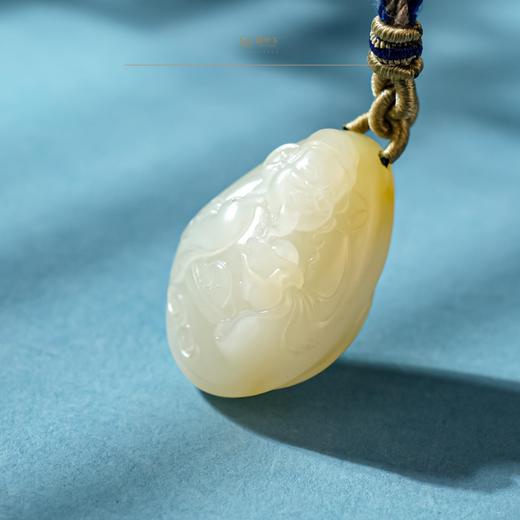 新疆国玉盟世玉・福满财临 | 财运亨通 大师款白玉财神【带证书·顺丰物流】 商品图1