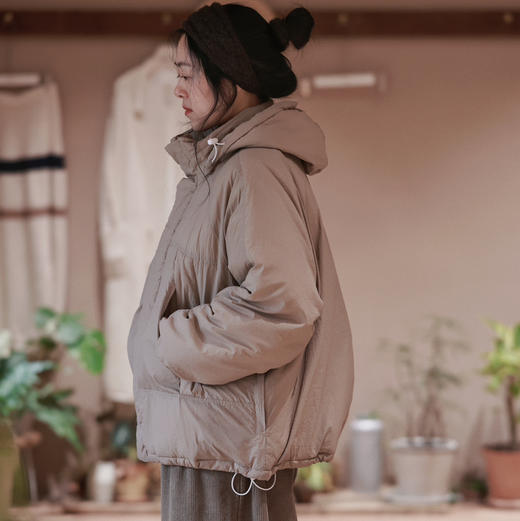 日本制戴帽短棉服 商品图1