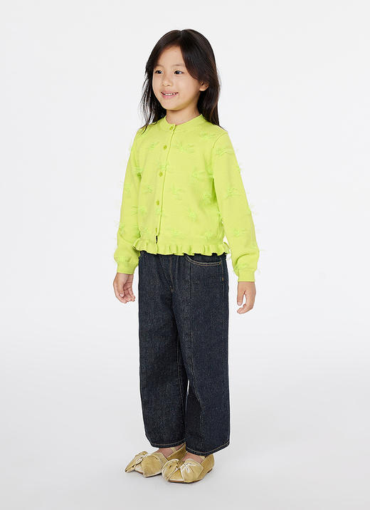 jnby  25年春款  短款开襟针织衫 1P2310720 商品图10