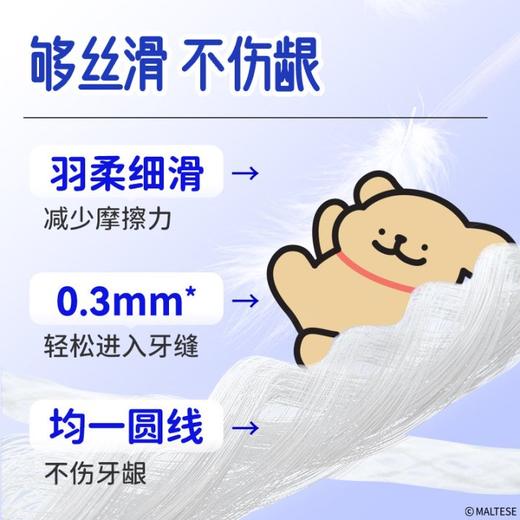 LION狮王 细齿洁羽柔护龈双线牙线棒 商品图2