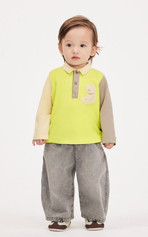 jnby   25年春款  牛仔长裤 YP2E10200 商品图0