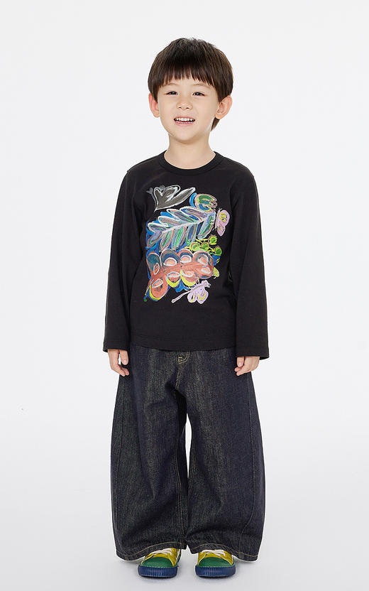 jnby    25年春款  长袖T恤  1P2111580 商品图0