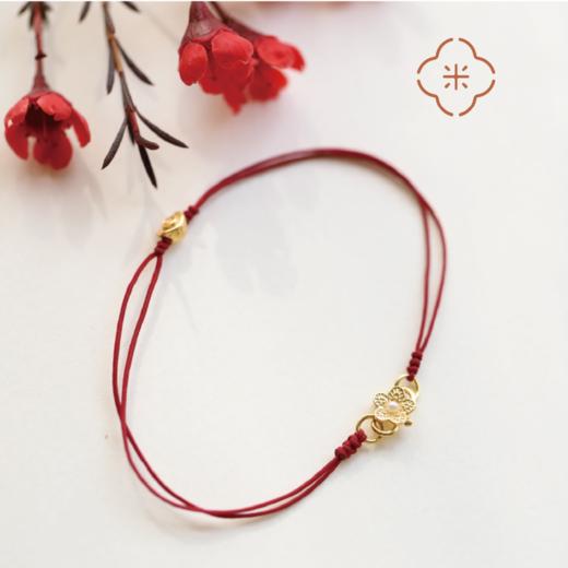 2025乙巳 金运不及之年 还是有钱花 925银镀金手工编制 精致元宝手链 商品图4