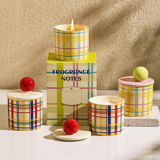 摩登主妇彩虹软糖香薰蜡烛大豆蜡香氛室内家用持久小众高级感礼盒 商品图0