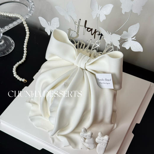 法式仙仙蝴蝶结 商品图2