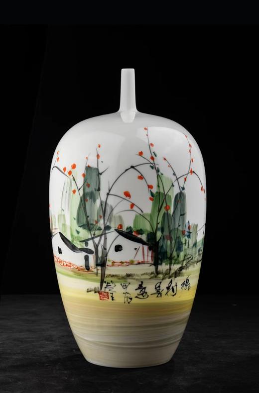 釉中五彩赏瓶 商品图1