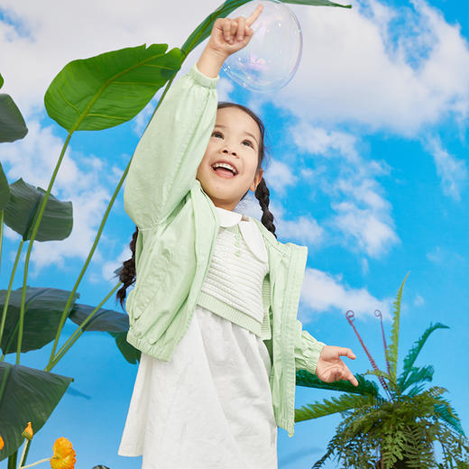 Cucutas女幼童便服CY25SPW725柠绿（90#-130#） 商品图6