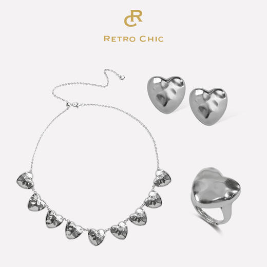 【毛晓彤&秋瓷炫&沈梦辰同款】Garden of Eden 伊甸园系列 | 伊甸之心三件套（金银2色） 商品图1