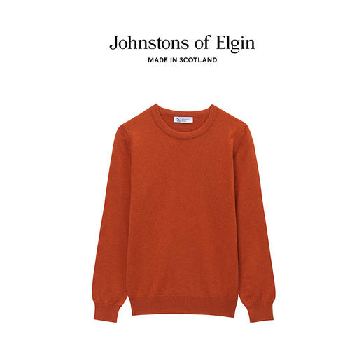 Johnstons of Elgin女士纯羊绒经典圆领套头衫 商品图0