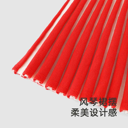 英氏儿童套装春秋季女童长袖新中式纯棉拜年服套装YRACJ1R002A 商品图3