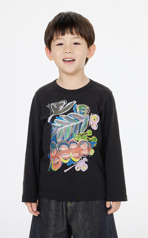 jnby    25年春款  长袖T恤  1P2111580 商品图3