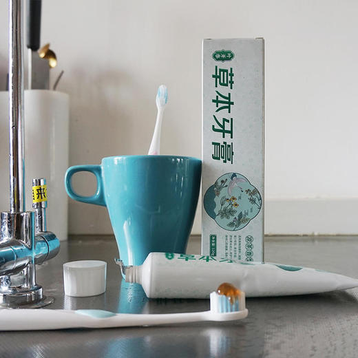 叶开泰草本牙膏 120g/支 商品图2