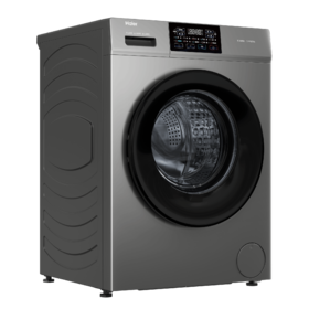 海尔（252220）滚筒洗衣机XQG100-608H空气洗、洗净比1.10 六维减震 双喷淋