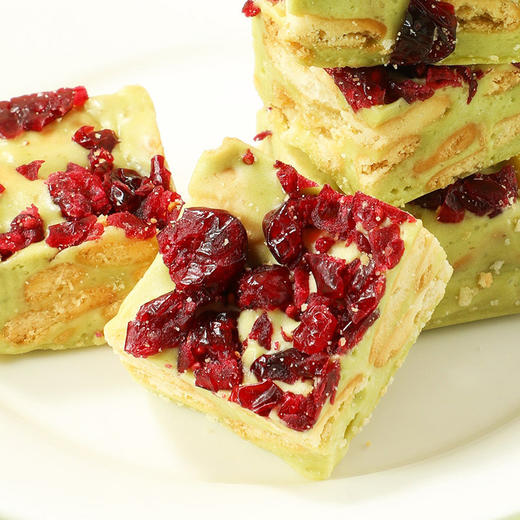 【味滋源】雪花酥混合装 传统糕点休闲小吃蔓越莓抹茶零食品 商品图3