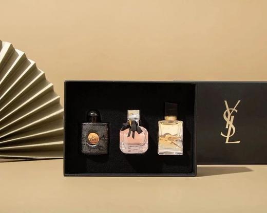不打烊 正品【YSL圣罗兰Q版香水小样三件套】自由之水+黑鸦片+反转巴黎既保留了正装外形心又方便携带乃辨识度很高，很上头一套三瓶热销款，既可以首次尝鲜，又可送人 商品图4