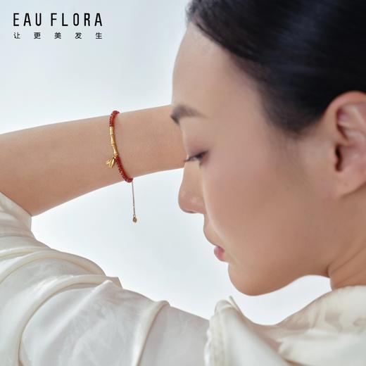 【节节高升】红玛瑙竹节可调节手链 商品图2