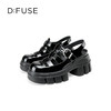 Dfuse迪芙斯2025春季新款透气休闲凉鞋复古风增高罗马凉鞋DFD1115112 商品缩略图2