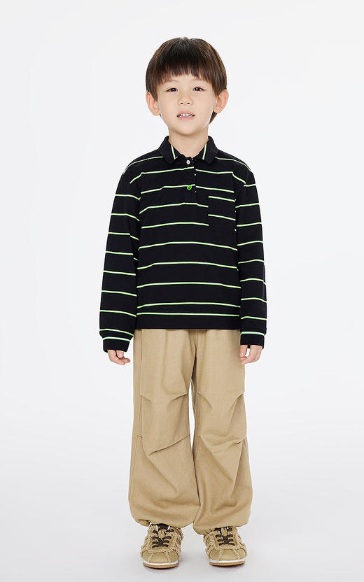 jnby   25年春款  长袖polo杉   1P2111060 商品图0