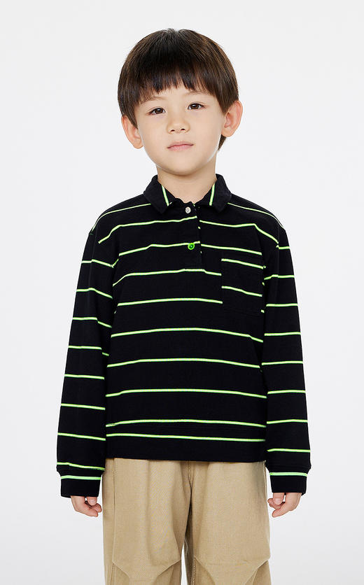 jnby   25年春款  长袖polo杉   1P2111060 商品图3