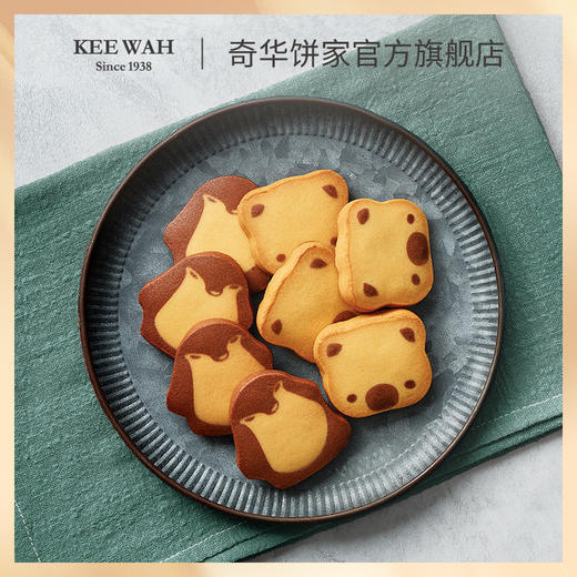 【企鹅曲奇饼干礼盒】企鹅曲奇巧克力牛油饼干铁盒装礼物进口休闲零食 商品图3