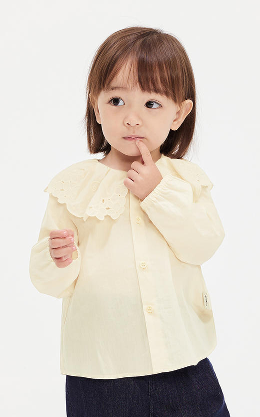 jnby   25年春款  长袖衬衣  YP2210420 商品图0