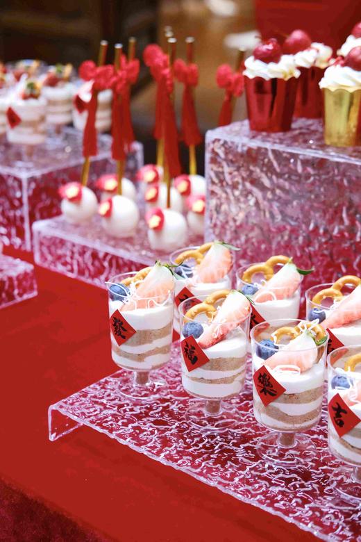 红色系开业茶歇 商品图7