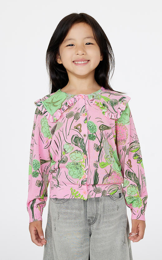 jnby  25年春款  短款开襟针织衫  1P2311980 商品图7