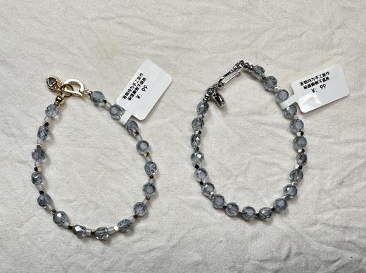 蜜玴鎏金丨玻璃水晶珍珠手链 商品图0