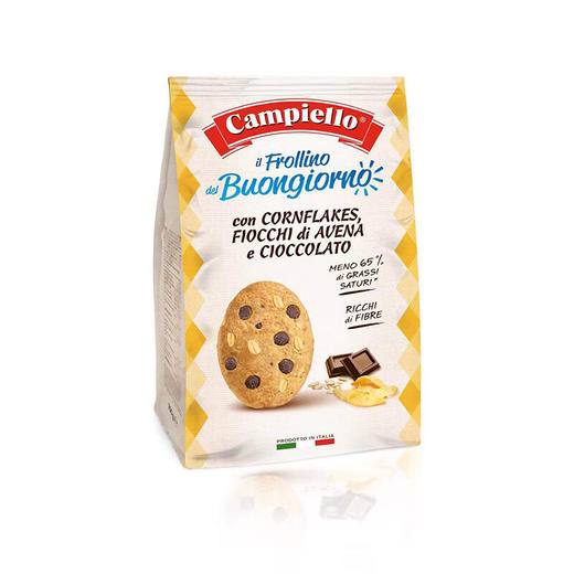 意大利欧若拉全麦曲奇饼干350g 商品图0