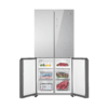 海尔（202883）冰箱BCD-471WGHTDEDSW彩晶变频1级风冷无霜 超薄箱体、厨装一体 压机风机双变频设计 三挡变温 DEO净味系统 商品缩略图4