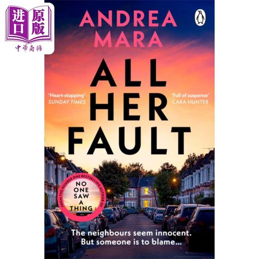 预售 【中商原版】都是她的错 达科塔 范宁主演25年剧集 入围爱尔兰邮报图书奖年度犯罪小说奖 英文原版 All Her Fault	Andrea 商品图0