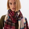 Johnstons of Elgin经典纯羊绒披肩 格纹 商品缩略图0