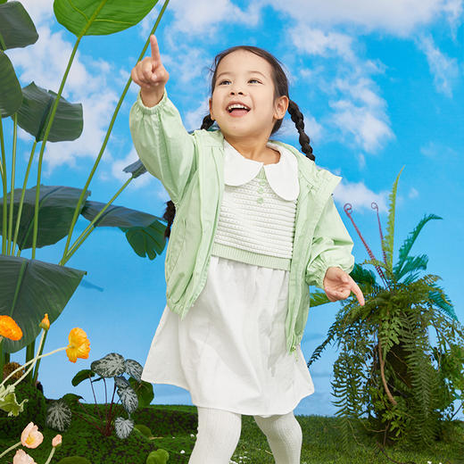Cucutas女幼童便服CY25SPW725柠绿（90#-130#） 商品图5