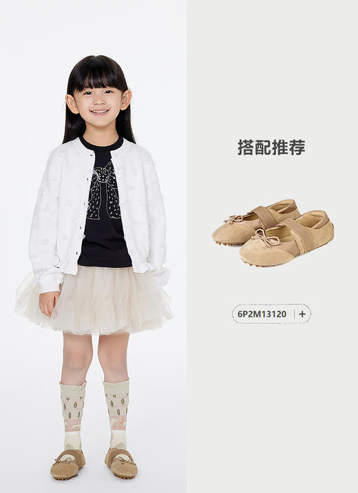 jnby  25年春款  短款开襟针织衫 1P2310720 商品图4