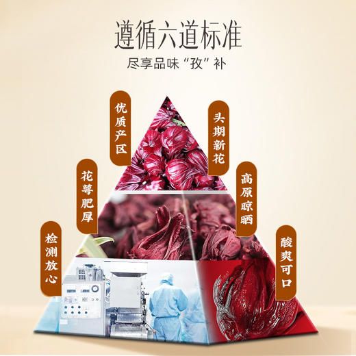 【官方正品】云南白药有这一方玫瑰茄100g新货洛神花冷泡茶果茶养生茶泡水 商品图4