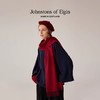 Johnstons of Elgin经典纯羊绒宽幅围巾 纯色 商品缩略图0