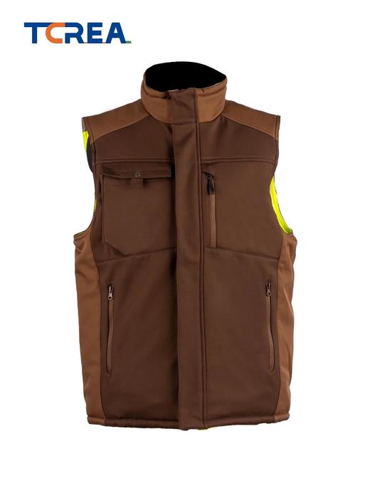 (XYC)加厚秋冬双面马甲 保暖立领工装棉背心 防泼水户外外套（可定制）（w） 商品图1