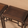 清 红木圆材方凳成堂（一堂四只） 商品缩略图2