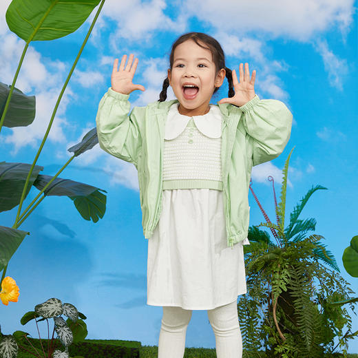 Cucutas女幼童便服CY25SPW725柠绿（90#-130#） 商品图4