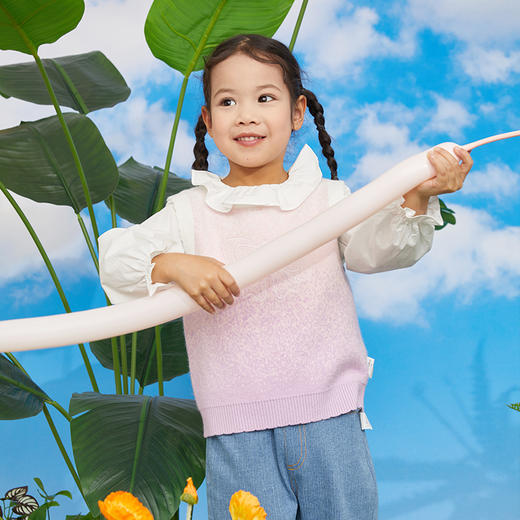 Cucutas女幼童长袖衬衫CY25SPW711米白（90#-130#） 商品图6