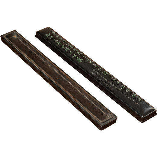 清 紫檀诗文笔盒 商品图5