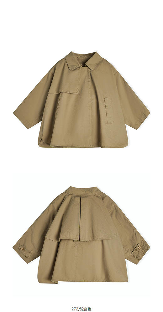 jnby  25年春款  短款风衣  YP2911440 商品图8